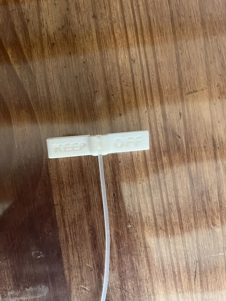 KEEP OFF personnalisable