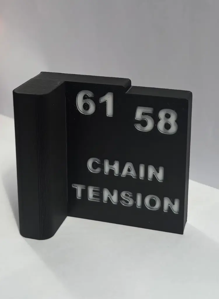 Contrôle tension de chaine 58-61